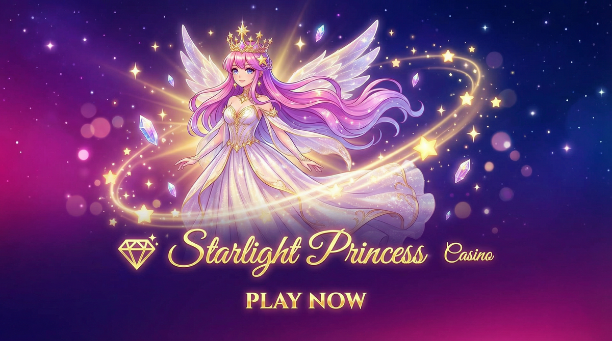 Starlight Princess - A princesa mágica do onabet entrar cercada por estrelas brilhantes e cristais encantados